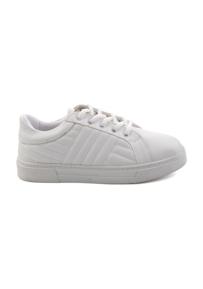 Bambi Beyaz Kadın Sneaker K01729020109 Beyaz