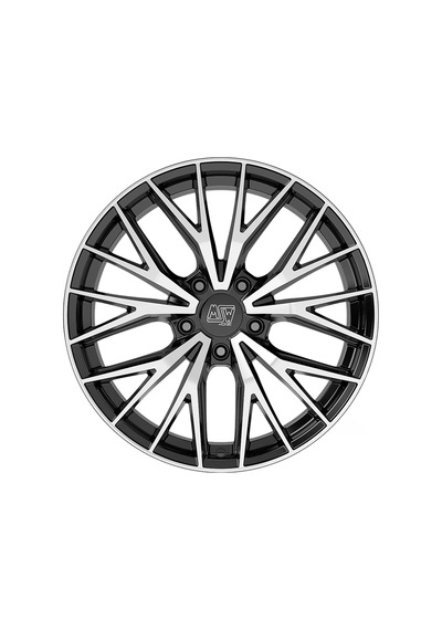 Msw 44 5x112 8,5x20 Et35 Parlak Siyah Full Polish Takım Jant 4 Adet