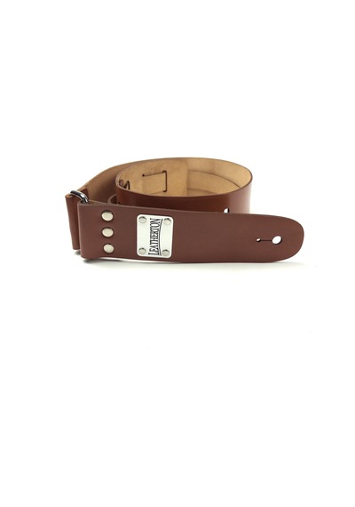 Leatherton Stinger Hakiki Deri Gitar Askısı Camel