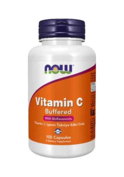 Now Vitamin C Buffered 100 Kapsül