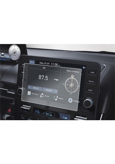 Hyundai Staria 8 İnç Multimedya Mat Ekran Koruyucu Şeffaf