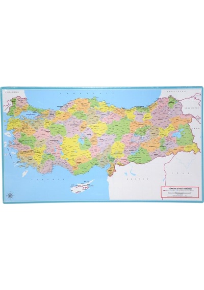 Lcsh001 Laço Siyasi Harita Çerçeveli Puzzle