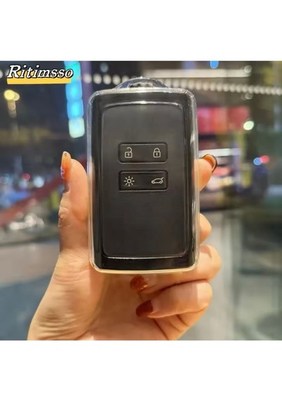 Renault Megane E-tech Şeffaf Anahtar Kılıfı