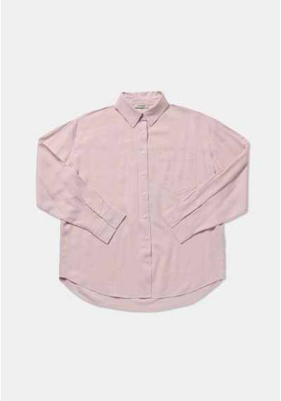 Colin's Colins Boyfriend Fit Shirt Neck Düz Kadın Pembe Uzun Kol Gömlek Cl1079537 Q1.v2 Plı Colin's Colins Boyfriend Fit Shirt Neck Düz Kadın Pembe Uzun Kol Gömlek Cl1079537 Q1.v2 Plı