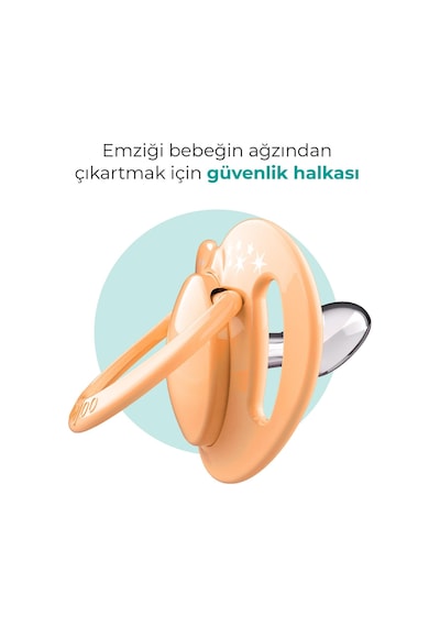 Mamajoo Ortodontik Emzik Seti 0 Ay+ Powder Blush | İkili, Silikon, Damaklı | Sterilizasyon & Saklama Kabı