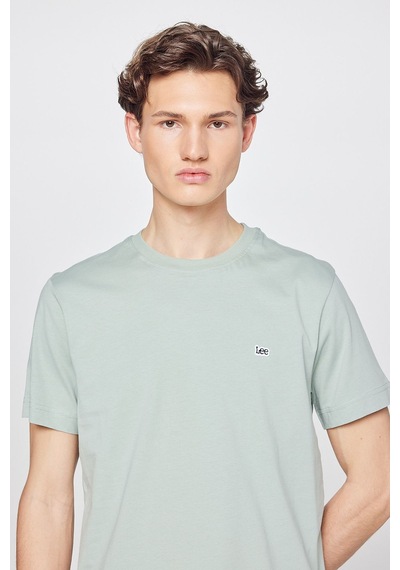Regular Fit Normal Kesim %100 Pamuk Bisiklet Yaka Mint Yeşili Tişört Mint Green