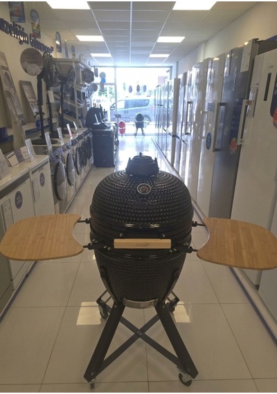 Chefden Elite 21 Kömürlü Seramik Siyah Barbekü