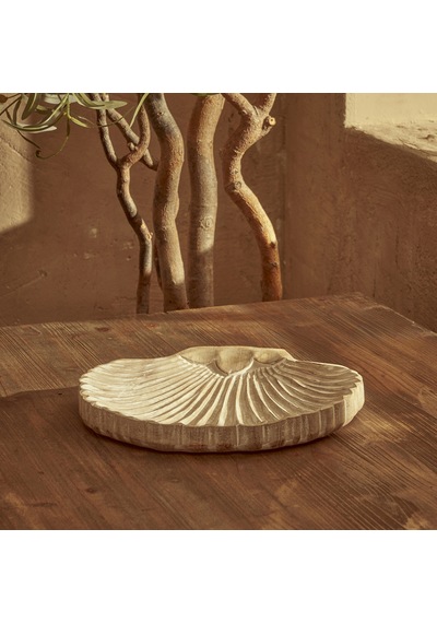 Bella Maison Oyster Dekoratif Tabak Naturel 30 x 2.5 x 20 CM