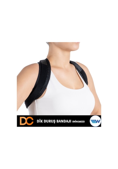 Dik Duruş Bandajı Siyah