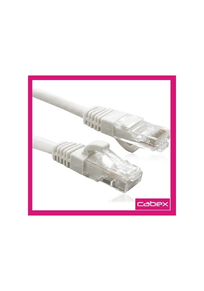 Cabex Cat6 White / Beyaz Patch Cord 1 Mt