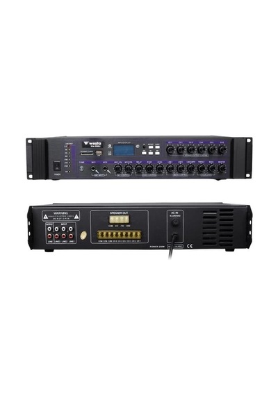 Westa Wm-2250u 250 Watt 100 Volt Usb-sd-bluetooth 6 Bölgeli Trafolu Mixer Anfi