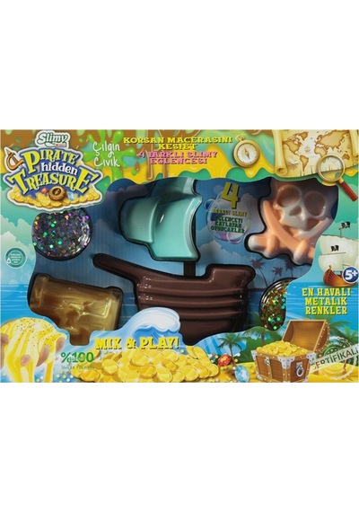 Slimy Super Set Korsan Temalı  Slime