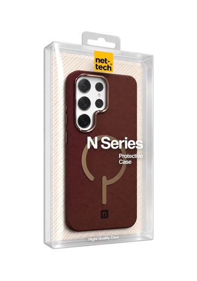 Nettech Samsung Galaxy S25 Ultra Uyumlu Nt-n125 Magsafe Arka Koruma Kılıf - Gri
