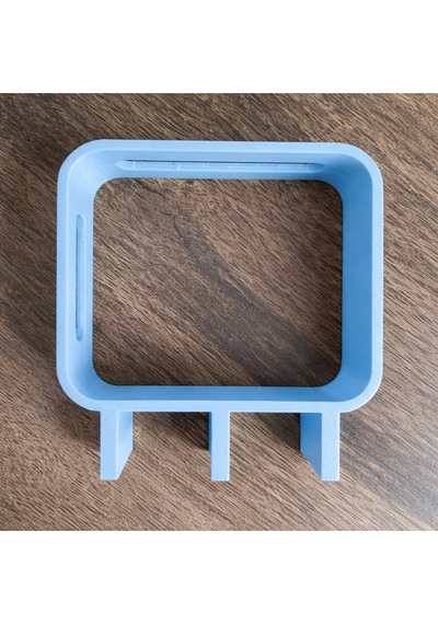 Go 3 Uyumlu Hoparlör Standı Masaüstü Yükseltici Mini Speaker Tutucu Mavi