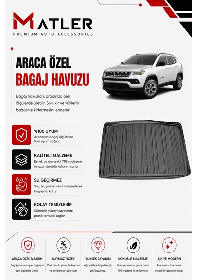 Jeep Compass Hybrid 2026 Model Bagaj Havuzu
