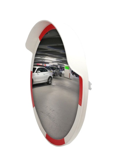 Otopark Aynası 60 Cm Trafik Ayna Direği Trafik Güvenlik Aynası Seti 2m Ayna Direği 12229 Tga+d01-2m