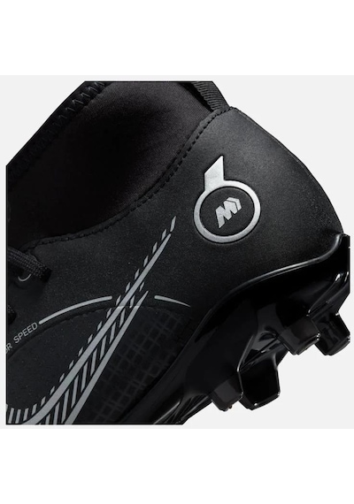 Nike Mercurial Superfly 8 Club Fg/mg Çocuk Krampon Dar Kalıp Siyah