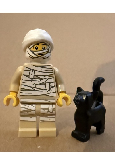 Orjinal Lego Minifigür Mummy With Cat