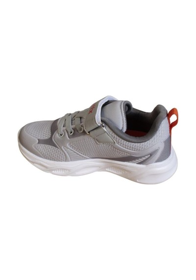 Kinetix Erkek Çocuk Siyah Gri Cilt Çırtlı Sneaker Spor Yürüyüş Ayakkabısı 001