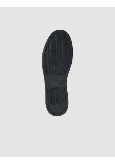 Nubuk Siyah Bağcıklı Erkek Spor Ayakkabı Siyah