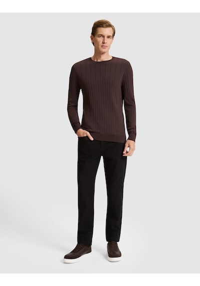 Pierre Cardin Koyu Kahverengi Slim Fit Kazak 50330165 Vr084