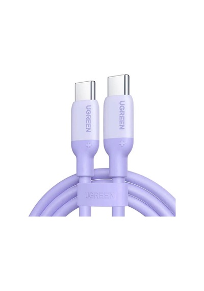 Usb-c 3a/60w Hızlı Şarj Kablosu, 1m, Mor