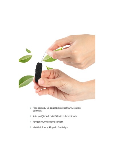 T-brush Activated Charcoal Diş İpi Refill 30 M