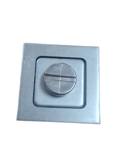 Kapı Kolu Armax Piramit Rozetli Saten Wc Kolu / 2 Takım