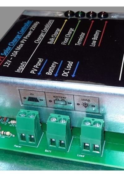 MPPT Solar Şarj Cihazı 12V/10A