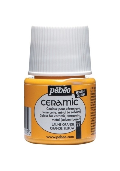 Ceramic 22 Orange Yellow Seramik Boyası 45 Ml Diğer