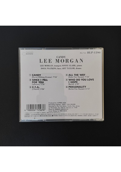 Lee Morgan Candy Cd