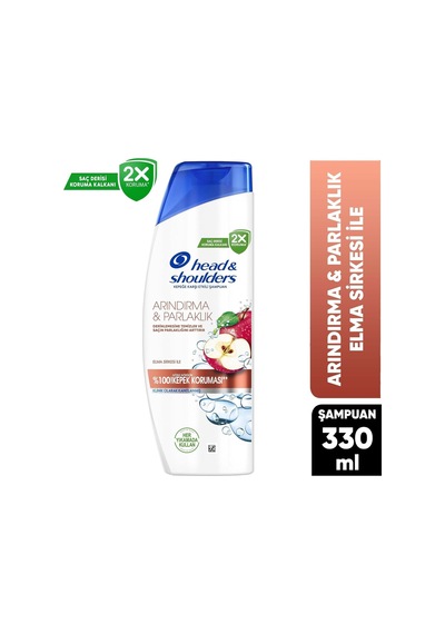 Head &amp Shoulders Arındırma Ve Parlaklık Kepeğe Karşı Etkili Şampuan 330ml