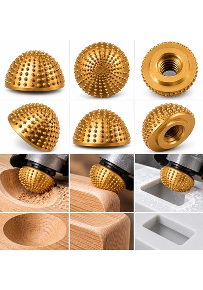 Ahşap Ve Plastik Raspalama Törpüsü M14-50mm Çap