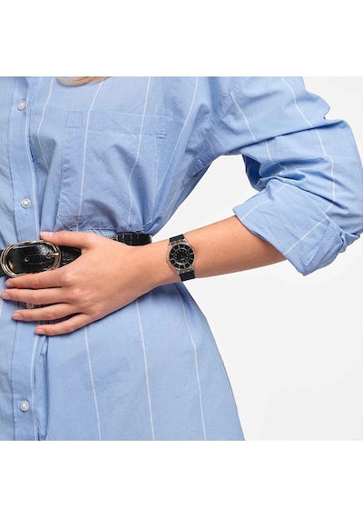 Swatch Black Classiness Again Bayan Kol Saati SS08K103