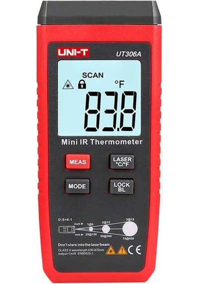 Unı-t Ut306a Mini İnfrared Kızılötesi Sıcaklık Ölçer