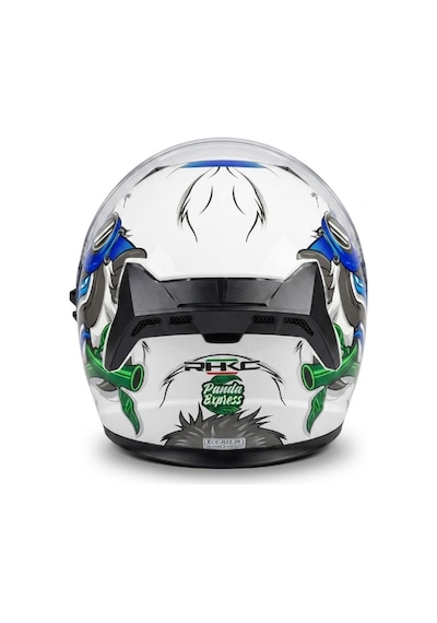 Kc-çenesiz Vizörlü Yazlık Kask Kc528-1 Panda M E Belgeli Beyaz