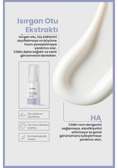 Luis Bien Epilasyon Sonrası Nemlendirici Ve Tüy Azaltıcı İnceltici Süt 50 Ml