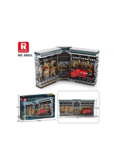 Reobrix Wizzard Train Book 66031 Brick Yapım Seti