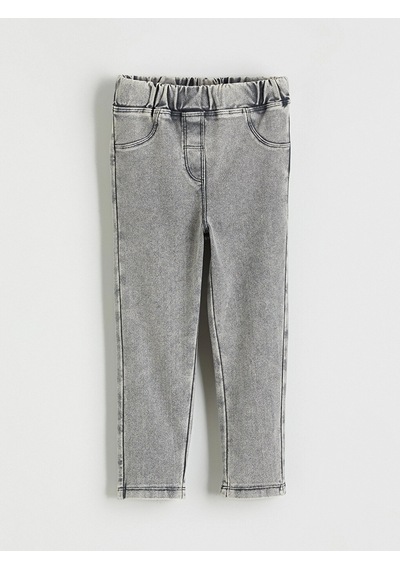 LC Waikiki Lcw Kids Siyah Beli Lastikli Kız Çocuk Tayt Pantolon Blakız Çocuk Rodeo