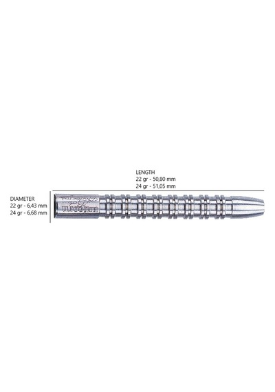 Unicorn Bob Anderson World Champion % 90 Naturel Tungsten Çelik Uçlu Dart Oku