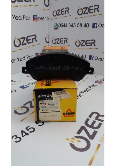 3920 Beşer Ön Fren Balata Ford Transit V347 24485