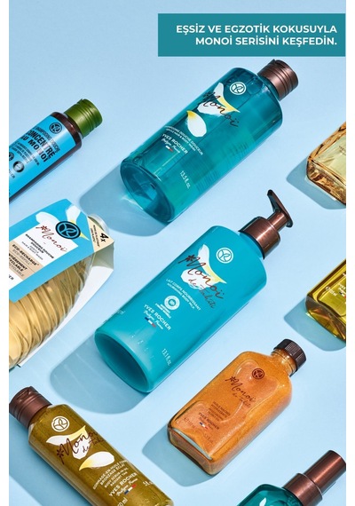 Yves Rocher Monoi Nemlendirici Saç Ve Vücut Şampuanı-monoi De Tahiti-sls,sles İçermez,vegan-400ml