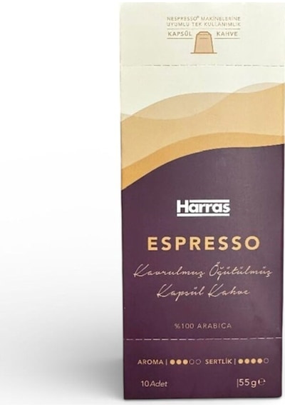 Nespresso Uyumlu Kapsül Kahve Espresso 1 Kutu