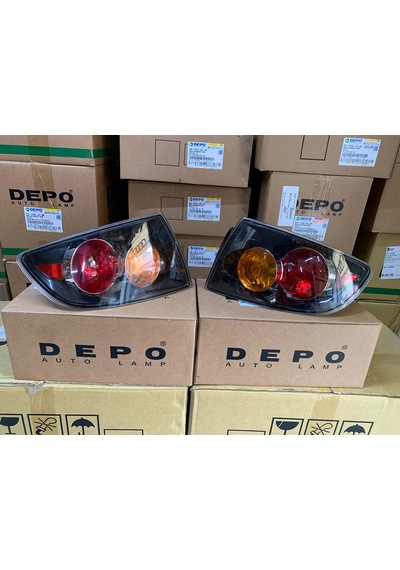Mazda 3 Sedan 2003-2006 Arası Depo Sağ Ve Sol Dış Stop Lambası Bn9a-51-170e / Bn9a-51-180e