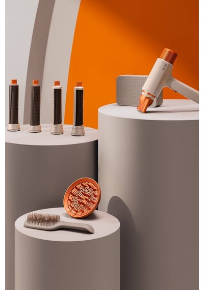 Bork Hair Multi-styler And Dryer F732 Case Ch Saç Şekillendirici Set Saç Kurutma Makineleri Turuncu
