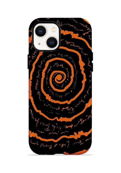 Velvoria Valestra Spiral Scream Apple iPhone Uyumlu 14 Darbe Korumalı Kılıf Valestra Select - Spiral Scream