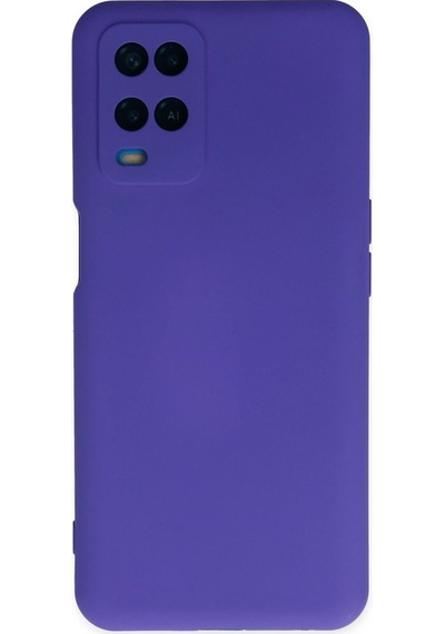 Uryport Oppo A54 4g Kılıf Nano İçi Kadife Silikon - Mor