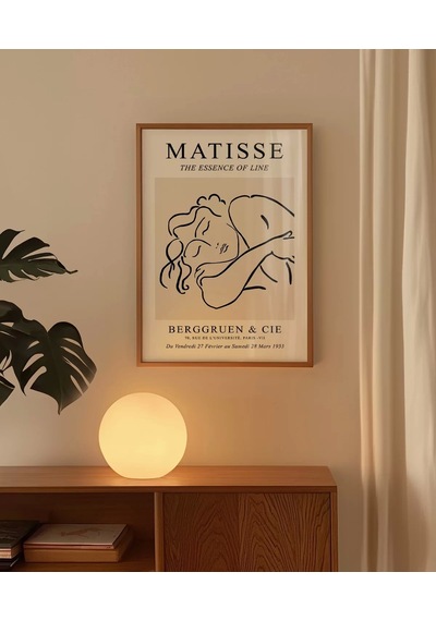 Çerçevesiz Poster Berggruen & Cie Paris Sergi