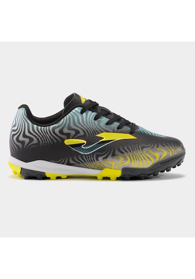 Joma Evolutıon Jr 2401 Black Turf Çocuk Halı Saha Ayakkabısı Siyah