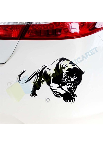 Panter Oto Sticker Motosiklet Yapıştırma Araba Etiket Çıkartma
